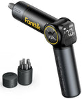 High Performance Pivot Handle Electric Screwdriver Featuring Live Torque Display And Eight Adjustable Settings For Hustle Ready Tech Repairs And Smooth Jobs with bits.