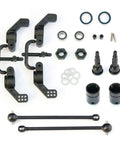 Rear M6 Drive Shafts And Hub Carrier Upgrade For Traxxas Slash 4x Beefed Up Hardened Steel Driveshafts With Bearings