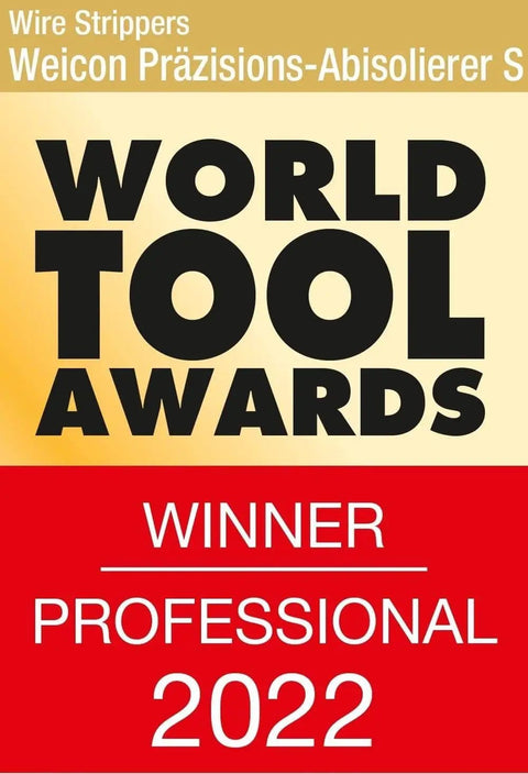 Award certificate for Precision Wire Stripper S Built For Righties And Lefties With Infinitely Adjustable Stripping Range from 0.12 mm to 0.8 mm
