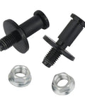Hella Secure Tailgate Striker Bolt Replacement Drop Straight In Fix Saggy Hatch Latch Hardware For Chevy Silverado Gmc Sierra Avalanche Cadillac Hummer 1999 Through 2019 Models Replaces Oem 38427 11570162 15193786 black bolts and nuts