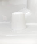 Universal Fit Tall Toilet Bolt Caps Fit 1/4 Inch Or 5/16 Inch Bolts, Screws On, Stays On, Easy Install, Paintable, on toilet