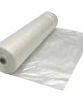Heavy Duty Clear Plastic Sheeting Roll 4 Mil 4 Ft By 100 Ft Pro Grade Protective Film for dust, moisture barrier; roll view