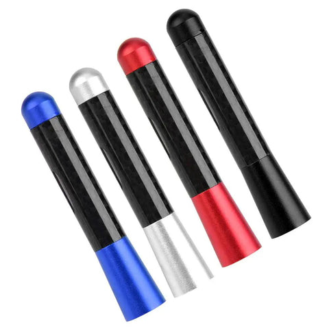 Premium Carbon Fiber Mounting Screw For Short Car Antenna Upgrade Built Tough Universal Auto Parts With Sleek Silver Finish And No Hassle Quick Installation in multiple colors.