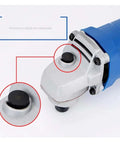 Pro Grade Angle Grinder Kit With Grinding And Polishing Discs For Immaculate Metal Surfaces showing the precision head for versatile applications.