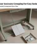 Heavy Duty Single Foot Pedal Replacement for Industrial Sewing Machines, Easy Install Pro Level Pedal for 700 Flanging Machines, Built Tough for Real World Repairs, Reliable Control and Durable Metal Construction, Quick Fit with metal frame and hardware