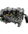RE0F11A JF015E CVT Transmission Valve Body With Solenoids Replacement For Nissan Sentra Versa, side view without manual valve