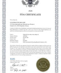 FDA certificate for KF94 Face Mask 50 Pack Made In Korea Ships In USA Comfortable Fit Breathable Design 95% Filtration Plus