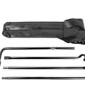 Beefy Spare Tire Tool Kit With Jack Handle And Lug Wrench For Toyota Tundra And Sequoia 2007-2021 heavy-duty steel tools with bag