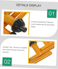 Pro Grade 4 Piece Drill Chuck Key Set With Comfort Grip Thumb Handle Quick Change No Sweat Design Heavy Duty Steel Body Iron Clad Wrench detail of T-key features and rubber grip design.