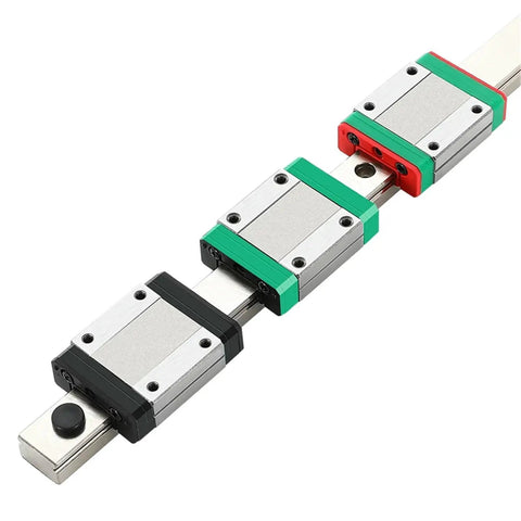 Miniature Linear Rail Slide Kit For 3D Printers And DIY CNC, 100mm To 1000mm Range, Includes MGN Linear Guide And Carriage, MGN7 C Compatible
