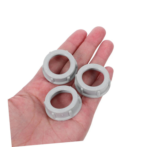 Plastic Conduit Bushing 0.75 Inch Non Metallic Heat Resistant And Corrosion Resistant Electrical Connector For Control Panels And Enclosures Weatherproof Bulk Pack For Machine Wiring, hand-held