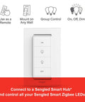 Smart switch for RGB Color Changing Smart Bulbs That Work With Alexa And Google Home 3 Pack Starter Kit A19 E26