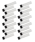 40 Piece Miniature Hall Effect Magnetic Sensor Kit With 3 Pin Alloy Detectors For Industrial Production And Magnetic Material Analysis, Crazy Accurate Over 99 Percent, Perfect For Electric Vehicle Motor Hall Sensors And Speed Sensing. 3-pin alloy sensors
