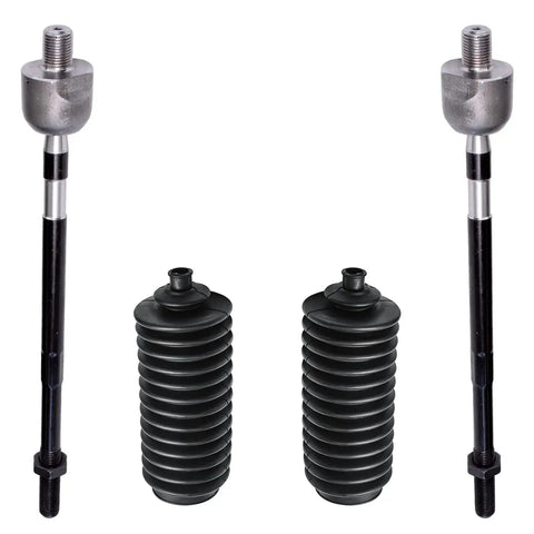 Hyundai Accent Front End Suspension Kit With Front Lower Ball Joints Sway Bar Links And Inner Outer Tie Rod Ends Boots Replacement For 2000 2005 Model Years, two tie rods and boots
