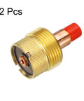 Gas Lens Collet Body 45V64S Three Thirty Second Inch TIG Torch Consumables Kit for WP 17 18 26 Series, copper construction