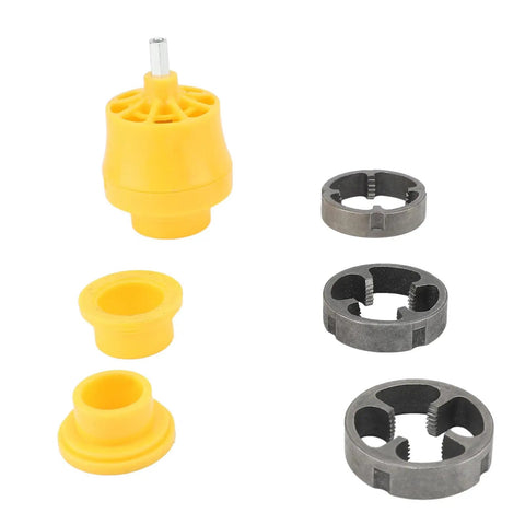 Heavy Duty Pvc Pipe Threader For Water Pipes Cut Smooth Burrs On 1 Inch And 3/4 Inch Pvc With Premium Nylon Metal Construction durable threading accessories