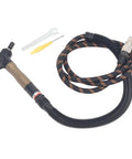 Badass Air Die Grinder Kit Featuring Slick Lightweight Elbow Design includes hose and tools for precision grinding and polishing.