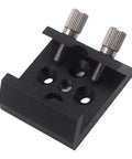 Lightweight Aluminum Alloy Telescope Finder Mount With One Quarter Inch Thread Red Black Dovetail Base Plate For Stargazing Bracket