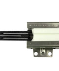 Replacement Oven Igniter for LG LRG3095ST LRG3095SB LRG3095SW Range Models showing ceramic and metal construction