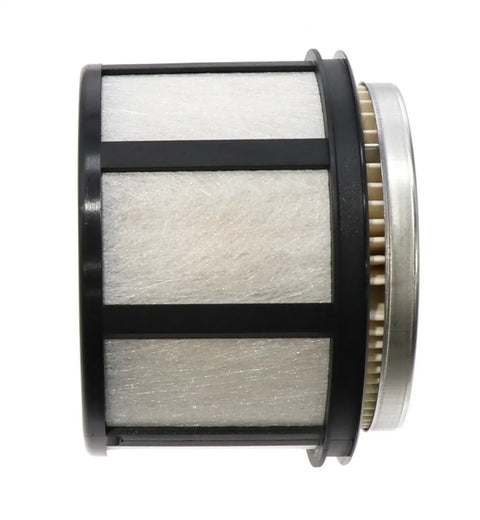 Side view of Ford Fuel Filter FD 4596 Direct Fit Replacement For 1999 2003 Ford E Series E 350 And F Series Trucks