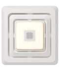 Bluetooth Speaker Grille Cover For Bathroom Exhaust Fans With LED Light, Quick Five Minute Install, Waterproof Ceiling Speaker System