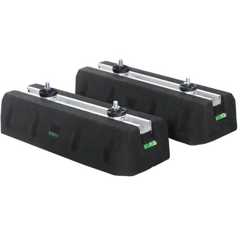 Heavy Duty Rubber Base Pad For 9000 To 36000 BTU Ductless Mini Split Air Conditioner And Heat Pump Anti Vibration Floor Mount Pad