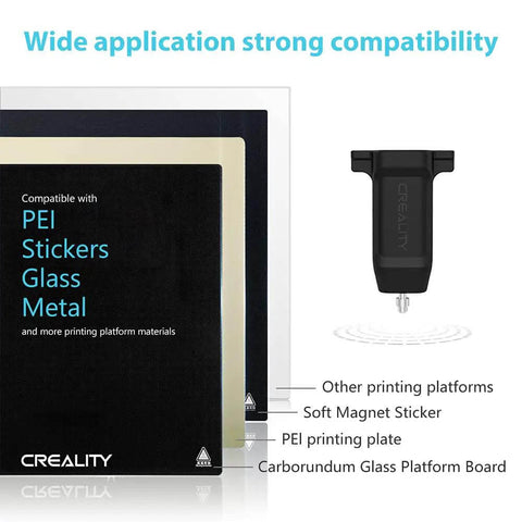 CR Touch Auto Bed Leveling Sensor Kit for 3D Printers with platform compatibility details