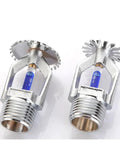 141C Automatic Fire Sprinkler Head Crafted For Straight Up Pendent Or Upright Water Spray Systems Heat Triggered Fo Real Quick Mount and Solid Home Safety Shield close-up view.