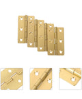 Rotating Concealed Hinges for Doors and Cabinets, 4 Pack, 6 Eye 45x27mm Folding Butt Hinges, Easy Install, Heavy Duty shown in detail