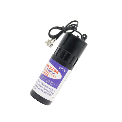 Two Pack Hard Start Capacitor Replacement 115V To 288VAC For Air Conditioners From 4000 To 120000 BTU product image