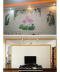 Self Adhesive Flexible Foam Molding Trim 90 Inch Long By 3 Inch Wide 3D Decorative Wall Border in living room decor