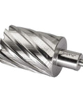 Premium HSS Annular Cutter With Weldon Shank fits Magnetic Drills, 1.75 inch diameter, designed for heavy metal work.