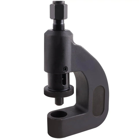 Pro Grade Brake Clevis Pin Press Tool For Class 6 To 8 Semi Trucks And Commercial Vehicles Heavy Duty Pin Removal, black metal