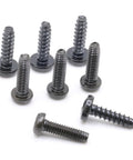 Straight Up Replacement Screws M4 X 14 Millimeter For Television Stand Mounting Hardware Compatible With Samsung TV Legs, pack of eight screws.