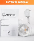 LED Track Lighting Heads For J Track System Dimmable Ceiling Fixtures For Wall Art 12W 800LM CRI90 3000K Soft White