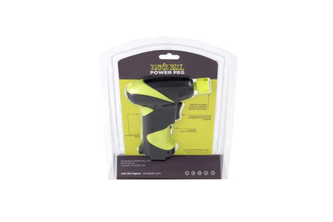 Battery Powered String Winder For Quick String Changes Peg Head Fits Most Tuning Machines in packaging