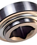 Drive Disc Harrow Bearing For APC Farm Equipment With Triple Lip Seals Replaces DS208TT6 1 In Square Bore, side view