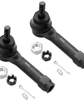 Tie rods from Beefed Up 15 Piece Front End Kit For 4WD Chevy GMC Silverado Sierra Yukon XL Suburban Tahoe Avalanche Escalade
