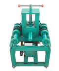 Heavy-Duty Electric Tube Pipe Bender Machine With Round And Square Dies For Metal Fabrication Welding Projects Professional Tool, top view.
