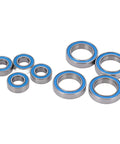 8Pcs Stainless Steel Sealed Ball Bearings for RC Crawler Cars Upgrade Parts for Arrma 3S Rock Granite Outcast High Durability Low Friction