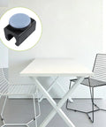 30 Piece U Shaped Chair Pad Set With Round Teflon Sliders And Cantilever Glide Kits Easy Furniture Movers for smooth sliding