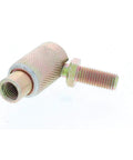 Quick Release Cable End For Throttle Linkage 5/16-24 RH Thread Steel Stud, threaded steel connector with knurled body and ball end