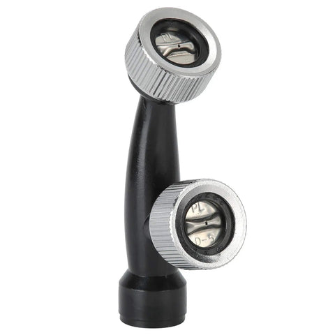 Precision Atomization Garden Sprinkler Nozzle With Female Thread for Lawn Garden and Fruit Trees, close-up of dual heads