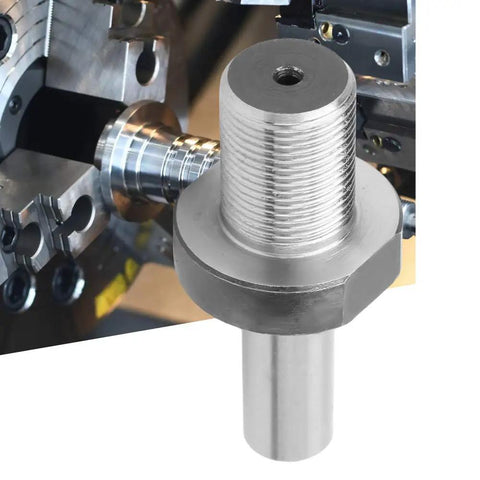 Heavy Duty M14x1 Drill Chuck Connecting Rod For Mini Lathe, Stainless Steel, Forged And Heat Treated, Built Tough, Installed in Lathe