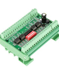 8 Channel Level Converter For 5V To 24V And 24V To 5V NPN PNP To NPN Square Wave Plug And Play Interface Module With Optocoupler Isolation