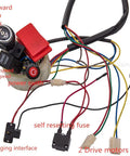 24V Kid Ride On Car Wiring Kit With 2 4G Bluetooth Remote Control And Switch DIY Power Wheel Upgrade Accessory components