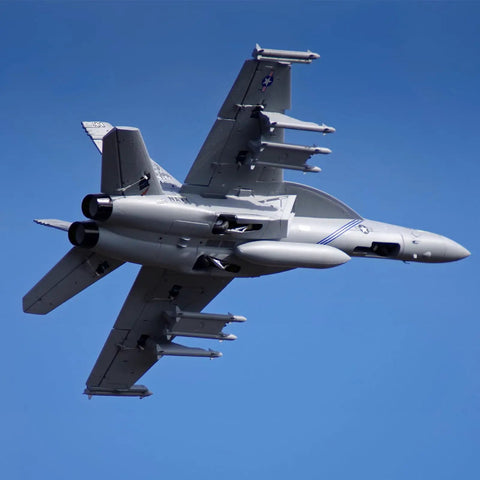 F-18 70mm Super Hornet RC Jet Airplane For Adults With 6 Channel EDF Power 80A ESC KV1900 Motor 12 Blade V2 Turbine Sound PNP Kit