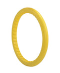 Yellow puncture-proof EVA bicycle tire insert for 16x1.75 inch wheels, ETRTO 47-305 rim, 20 mm width, great for commuters and riders.