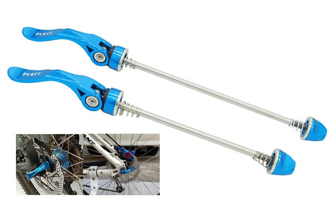 Dope Bike Quick Release Skewers Set For MTB Road BMX Front And Rear Axles 100mm 135mm 120g 1 pair anodized blue