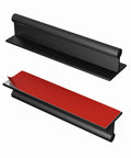 Self Adhesive Edge Finger Pull Door Handle Set Two Pack For Glass Wood Metal And Plastic Surfaces, peel and stick design